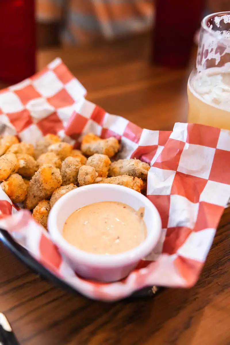 Snacks at Bill's Bait Shop